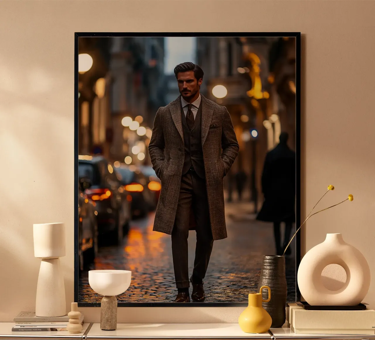 Autorità di velluto poster con telaio in alluminio da PhotoVibe Decor