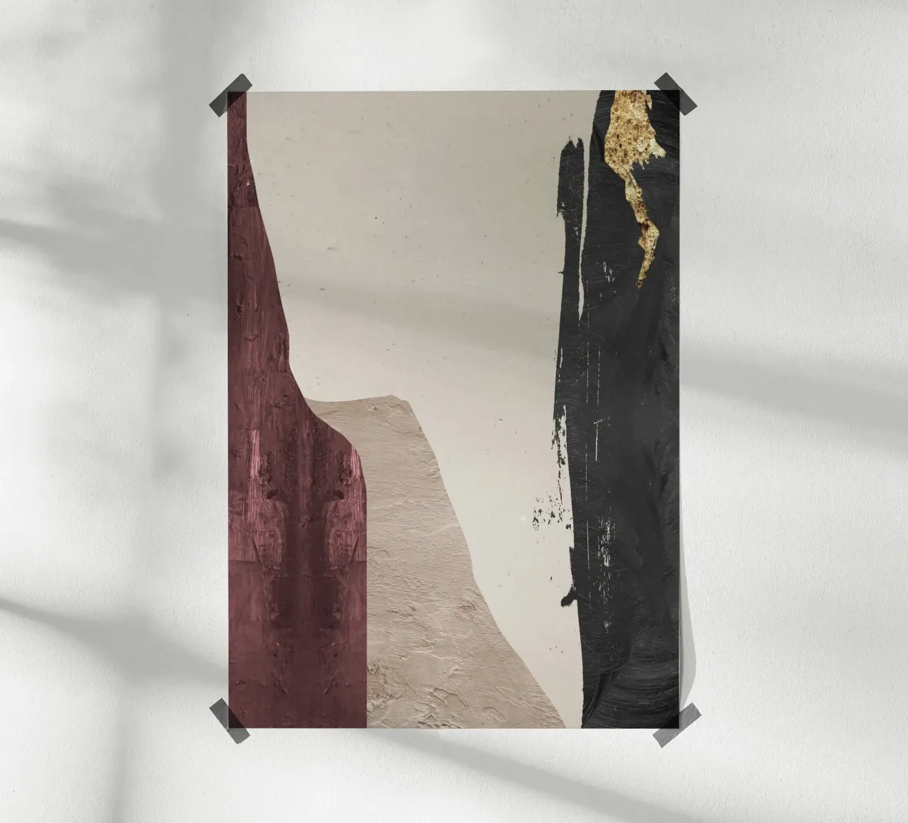 abstract art paints carta hahnemühle da vintageshop