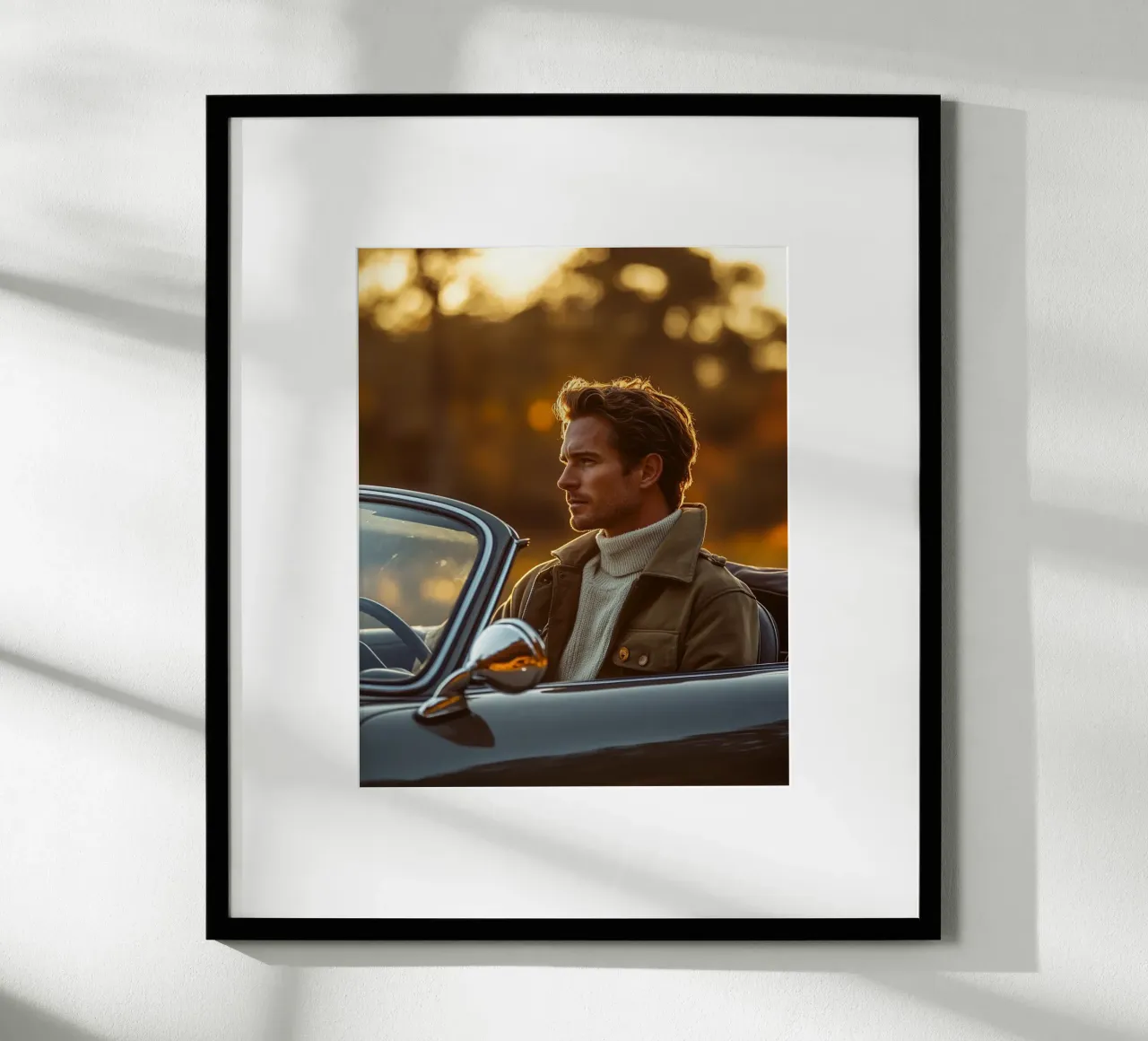Autorità di velluto poster con telaio in plastica da PhotoVibe Decor