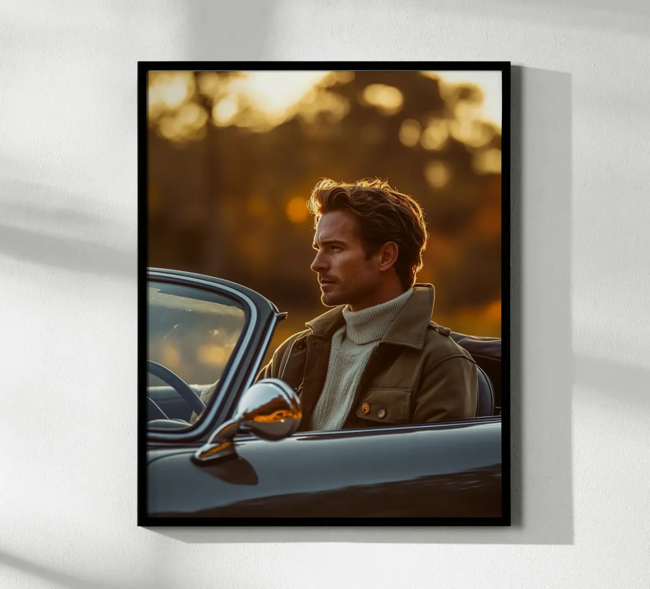 Autorità di velluto poster con telaio in plastica da PhotoVibe Decor