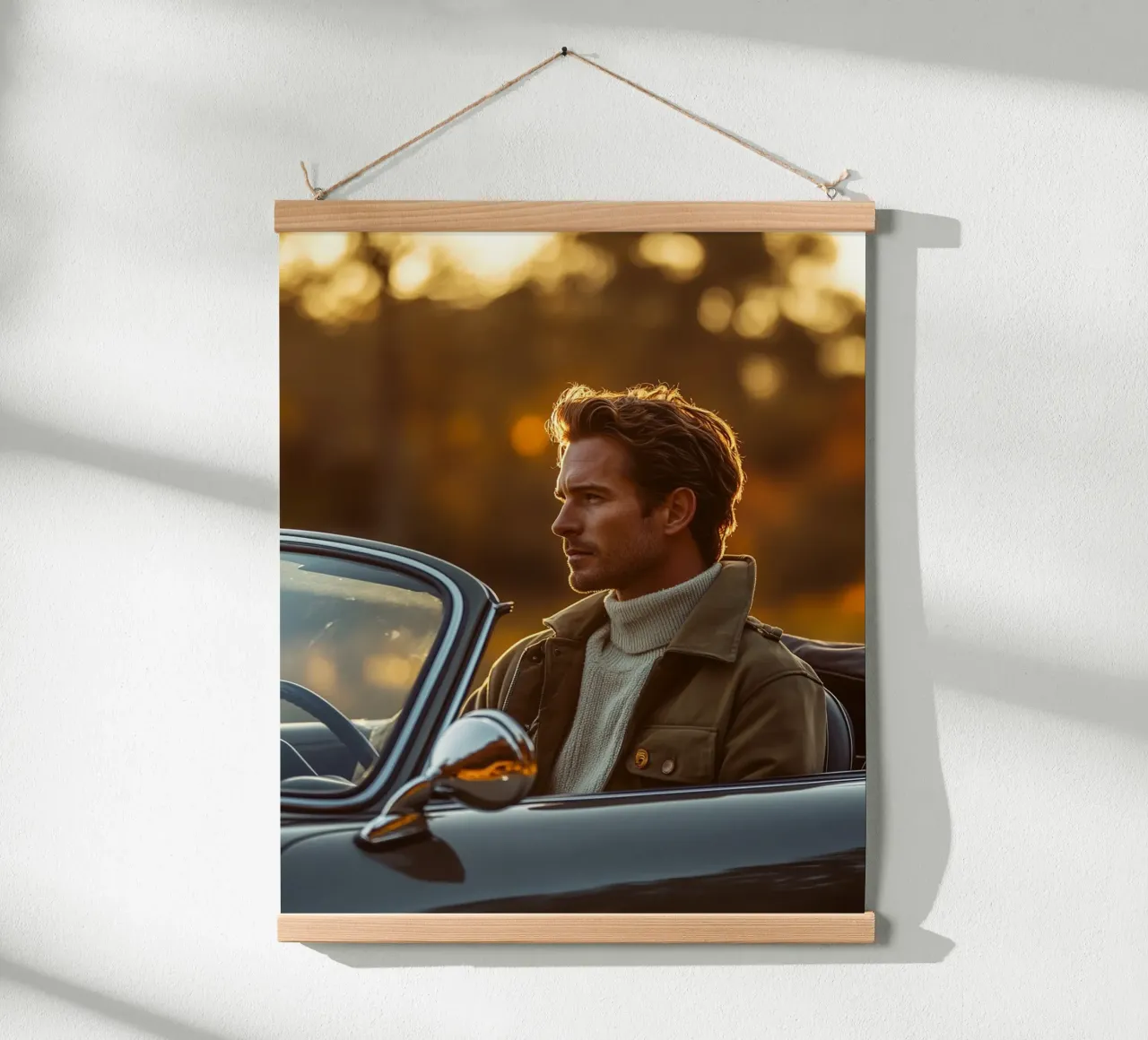 Autorità di velluto poster con telaio in plastica da PhotoVibe Decor