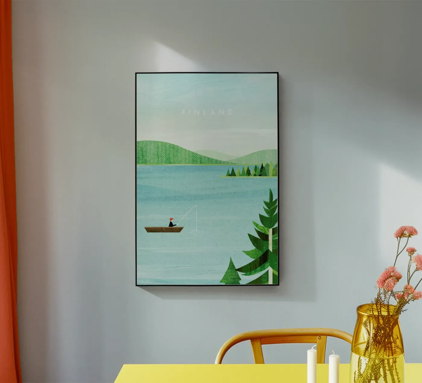 Finland acrylic glass by Henry Rivers