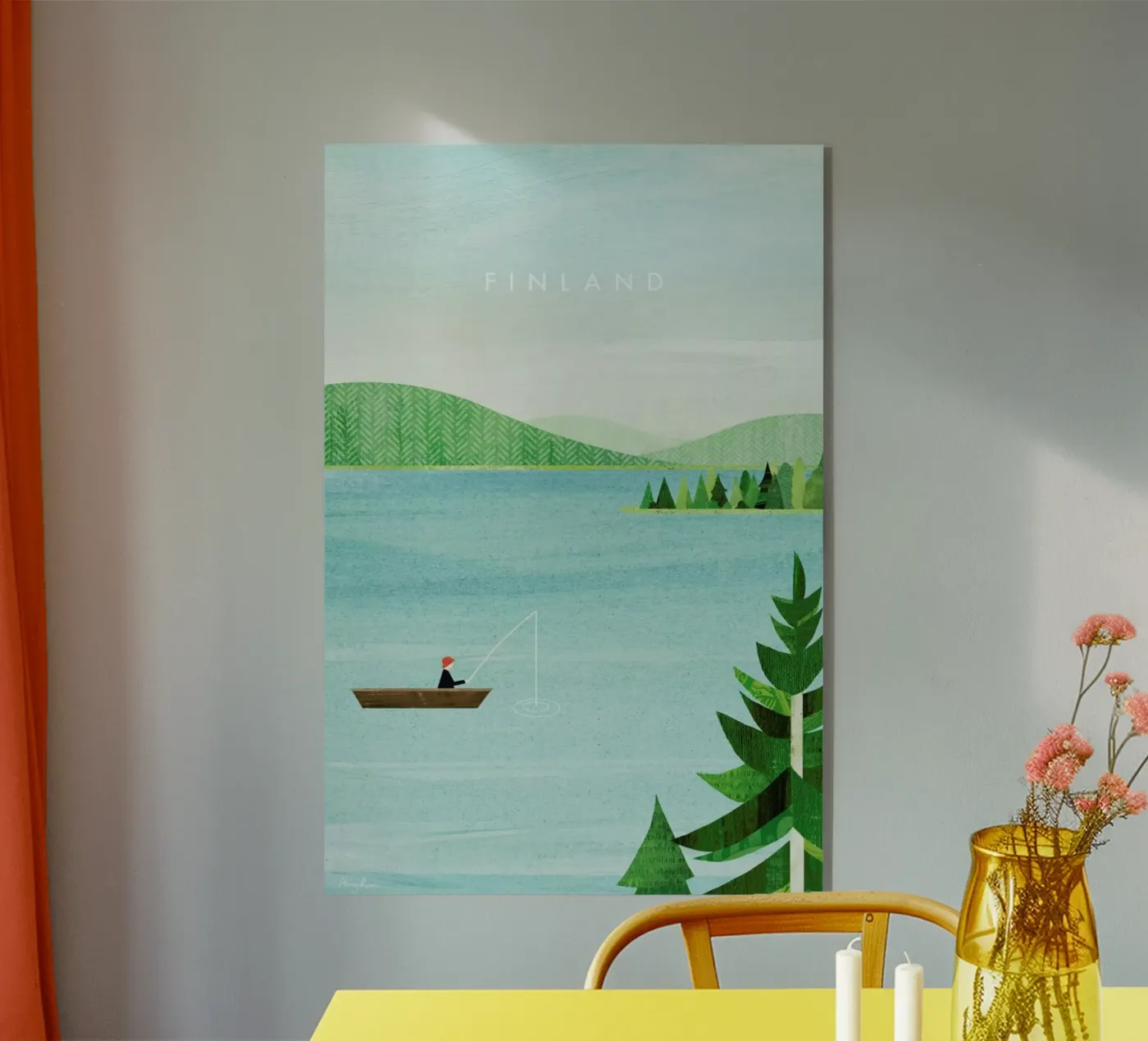 Finland acrylic glass by Henry Rivers