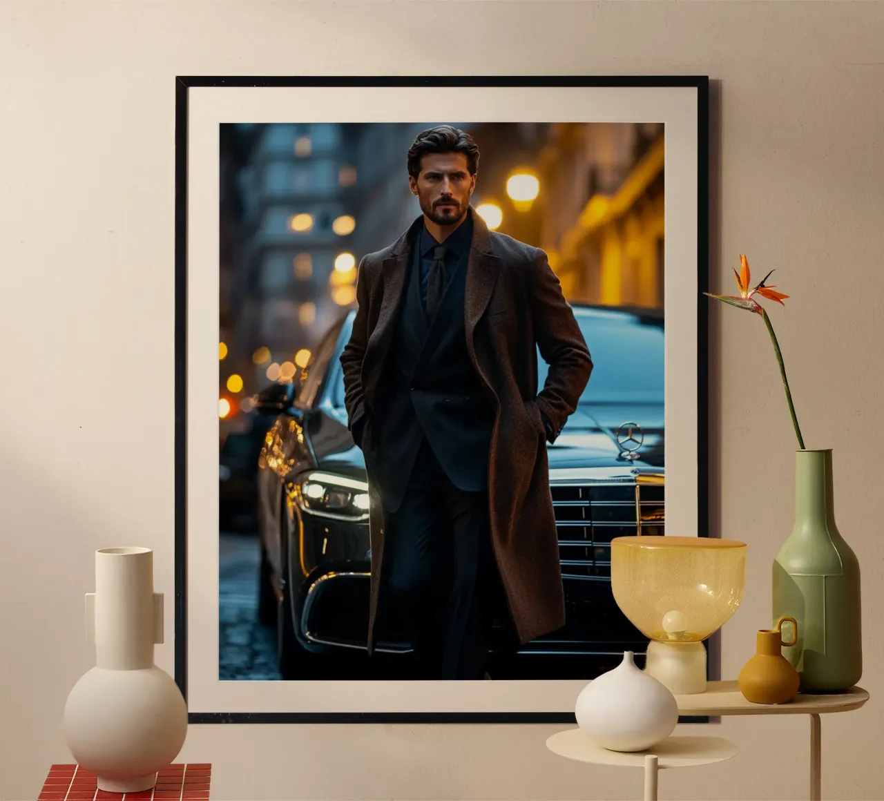 Autorità di velluto poster con telaio in alluminio da PhotoVibe Decor