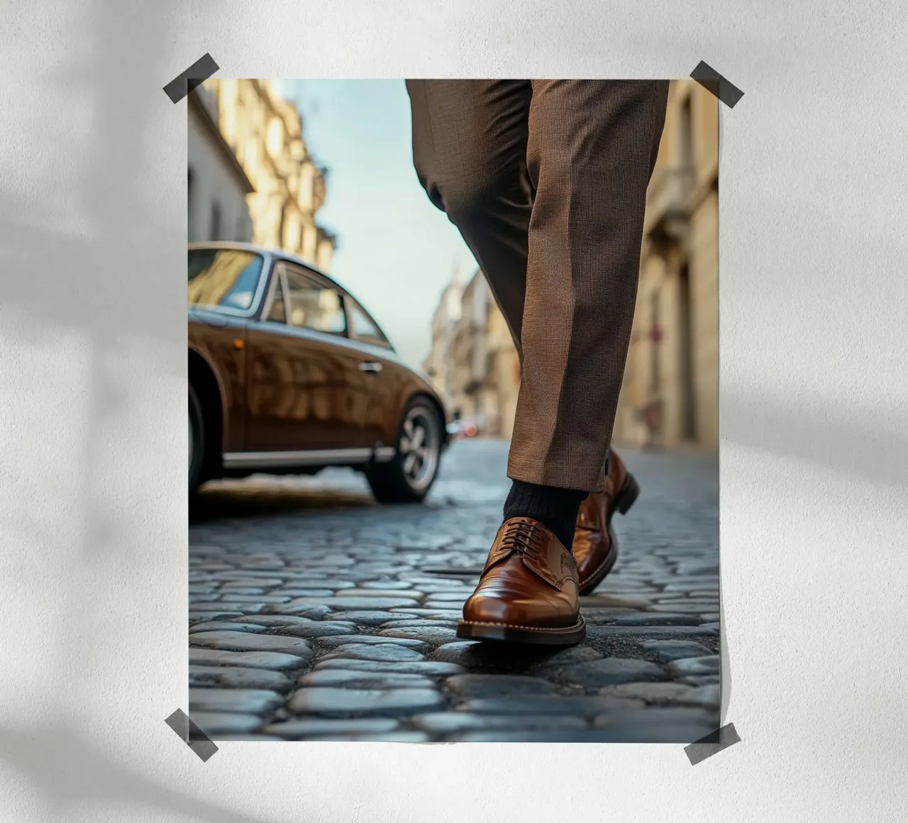 Autorità di velluto poster con telaio in plastica da PhotoVibe Decor