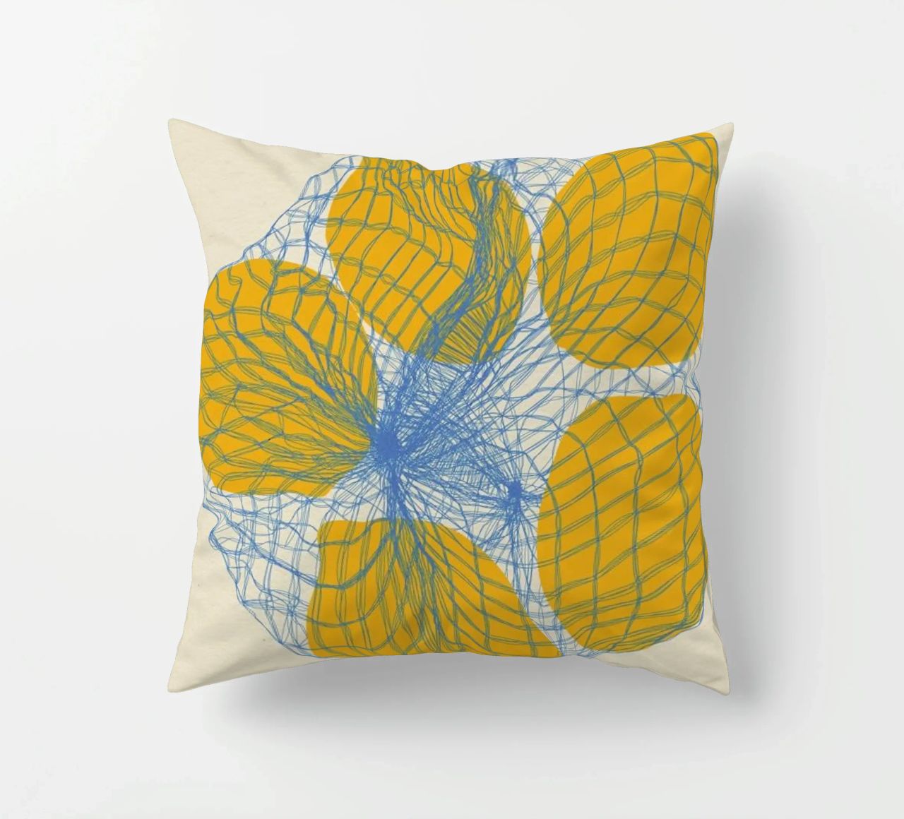 Five Lemons In A Net Bag cuscino da Rosi Feist