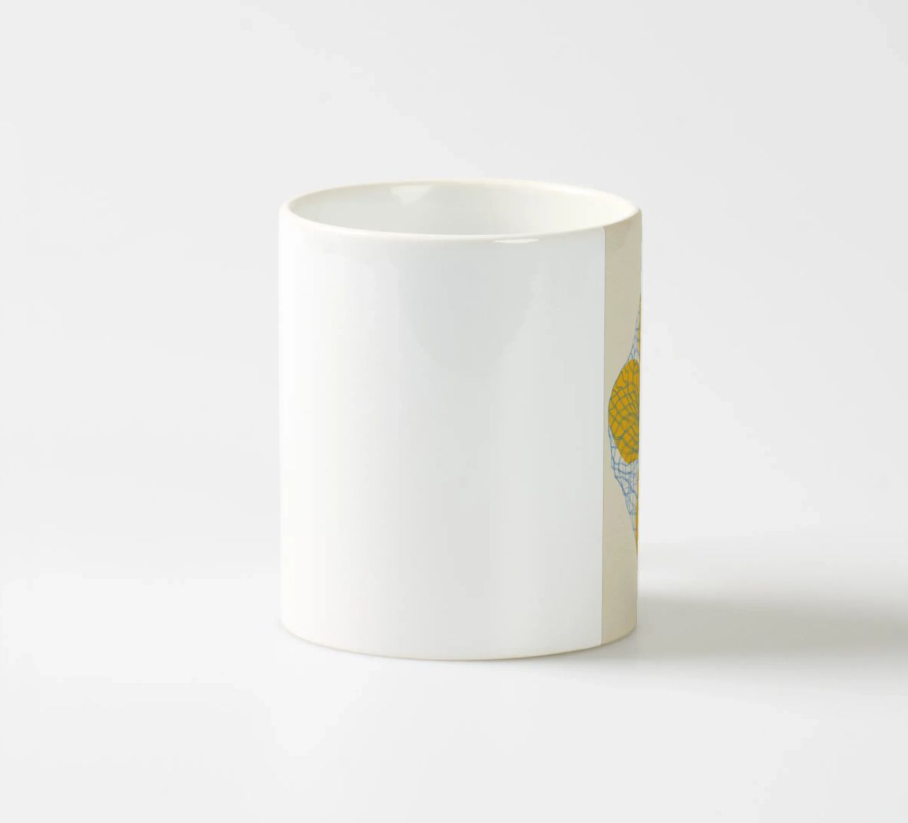 Five Lemons In A Net Bag Keramik Tasse von Rosi Feist