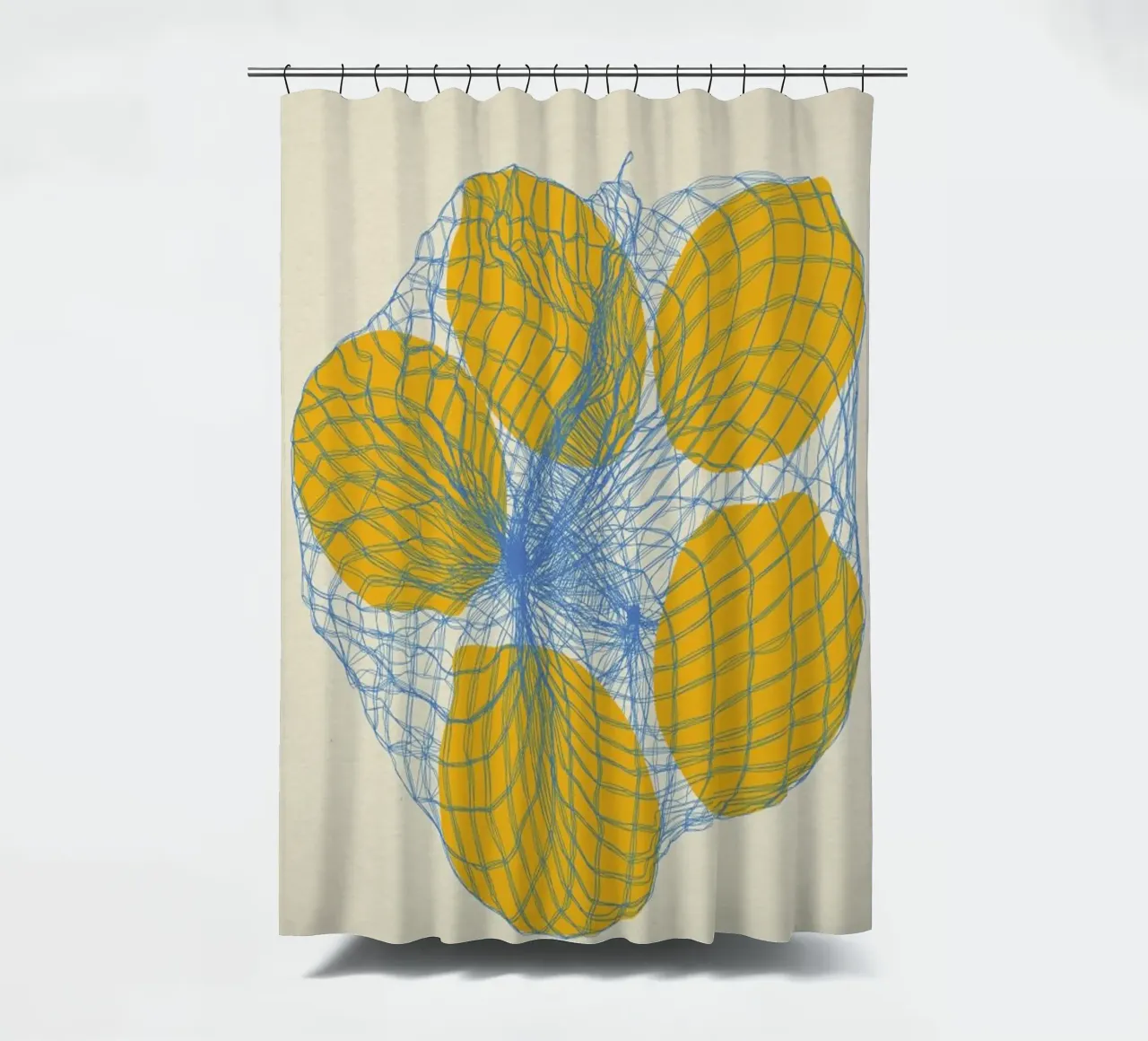 Five Lemons In A Net Bag tenda da doccia da Rosi Feist