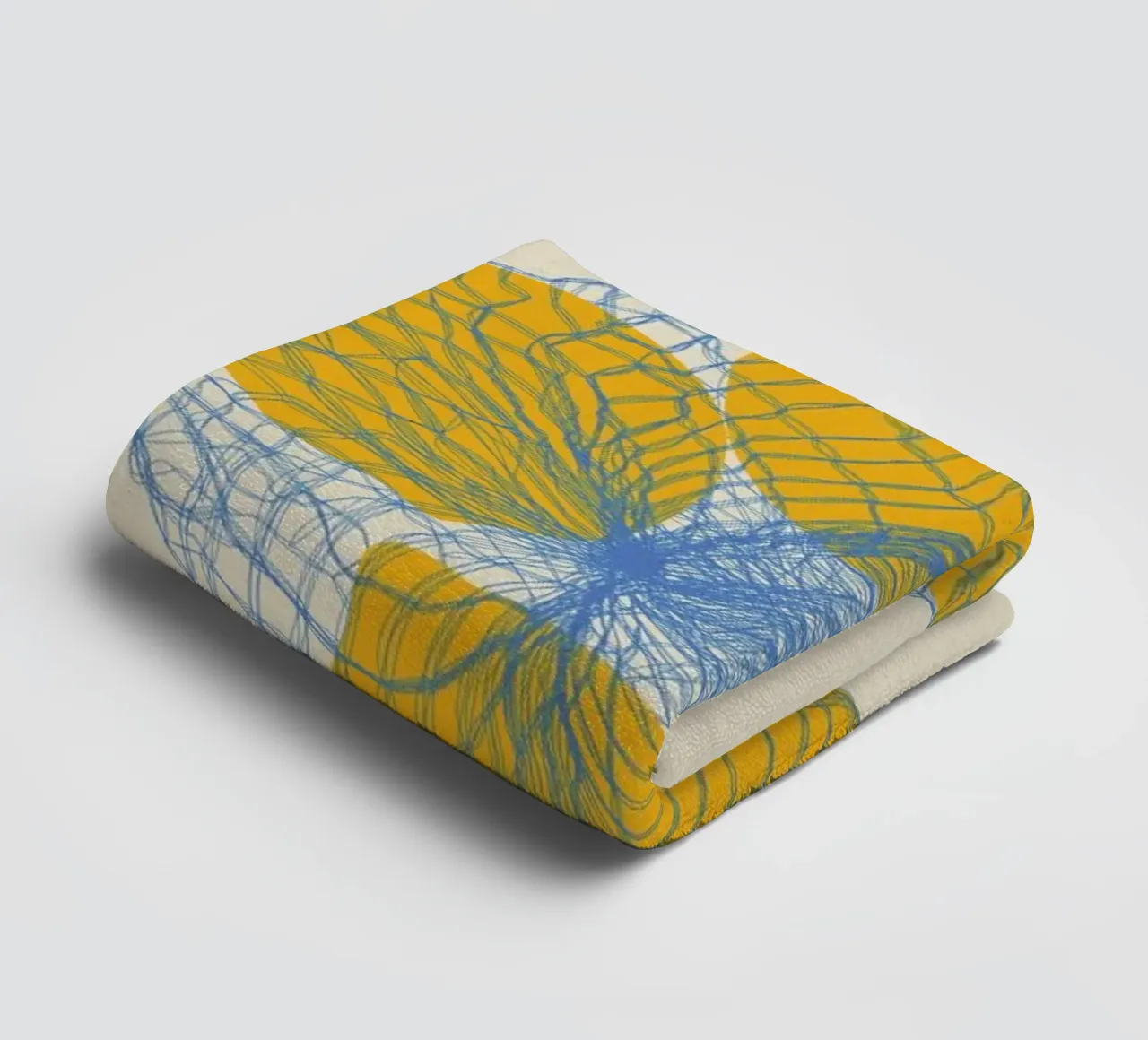 Five Lemons In A Net Bag Handtuch von Rosi Feist