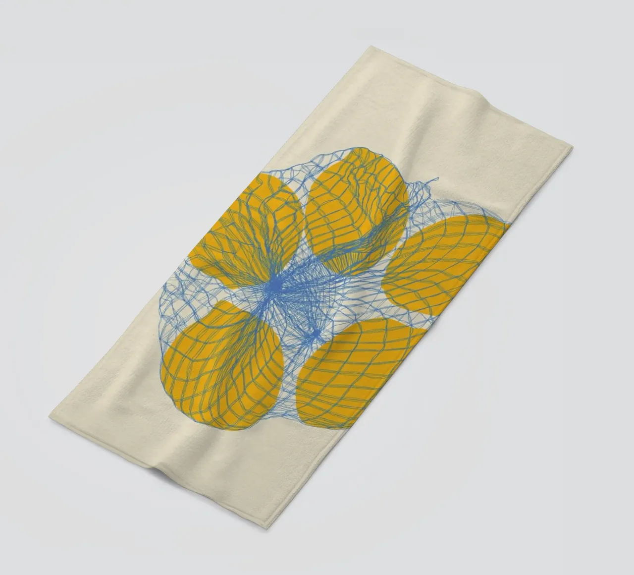 Five Lemons In A Net Bag telo mare da Rosi Feist