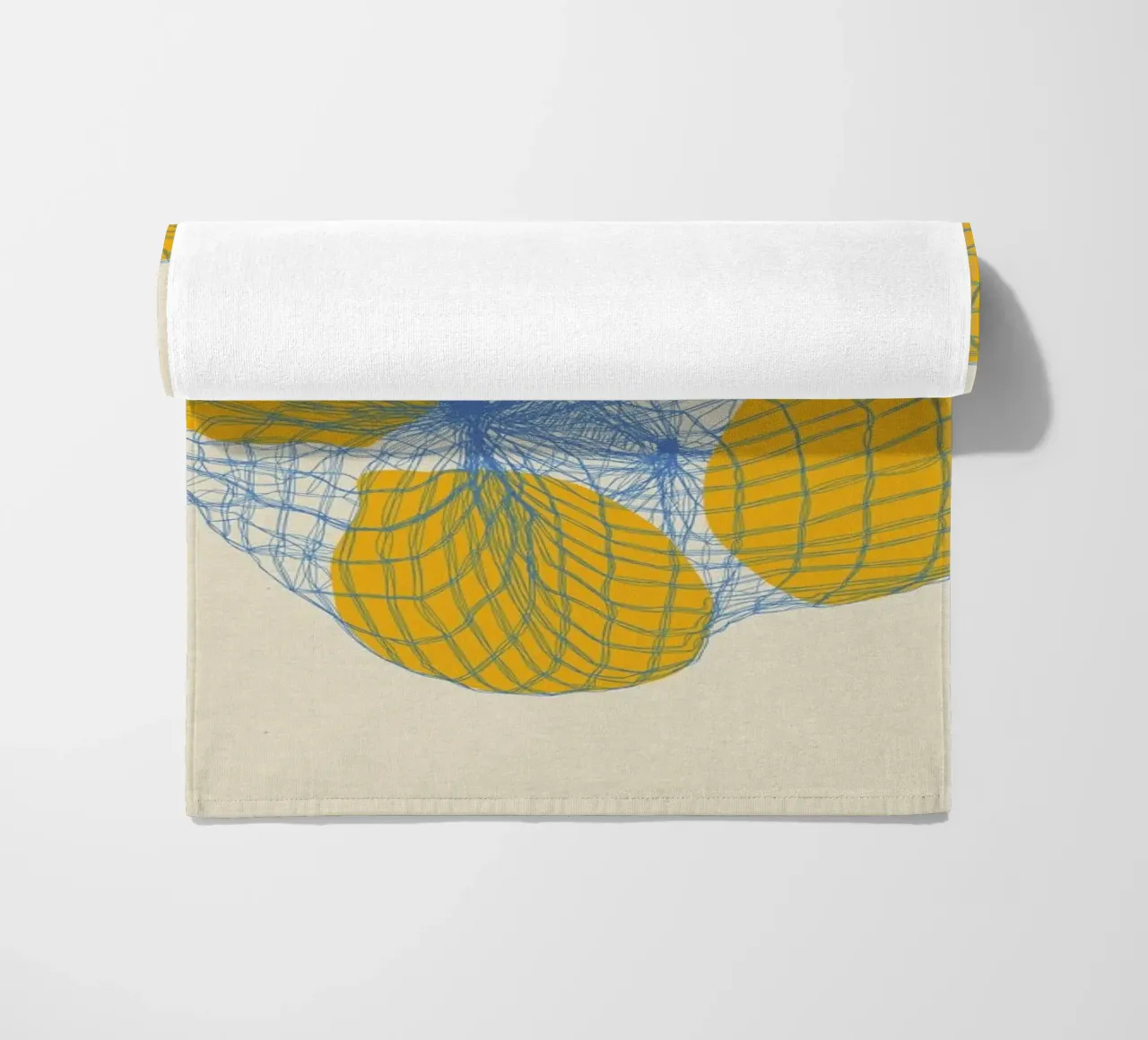 Five Lemons In A Net Bag telo mare da Rosi Feist