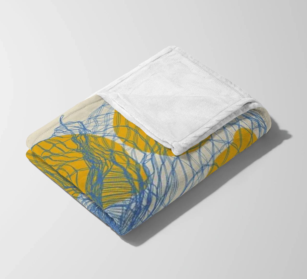 Five Lemons In A Net Bag Fleecedecke von Rosi Feist