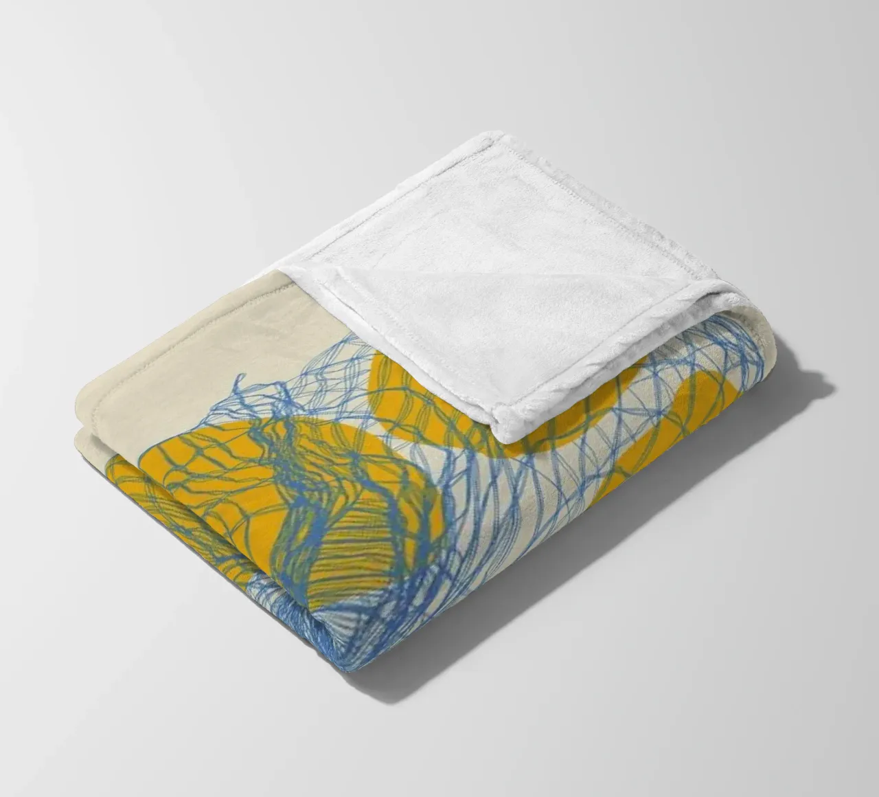 Cinque limoni in una borsa a rete coperta in pile da Rosi Feist