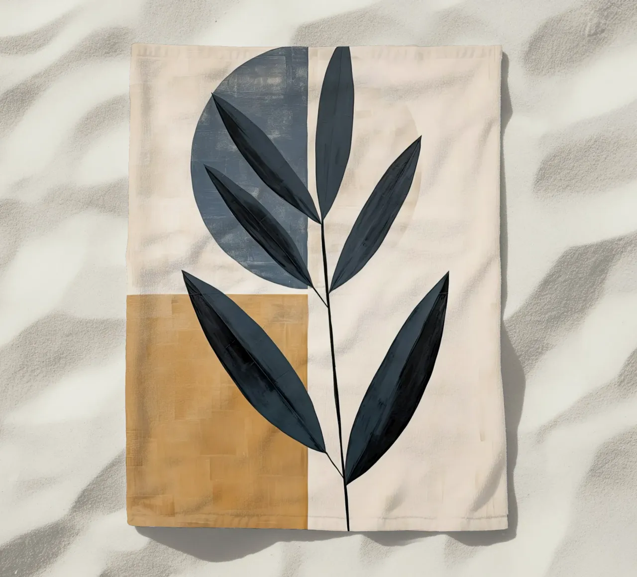Wall-art by Imagine beach towel by Imagine