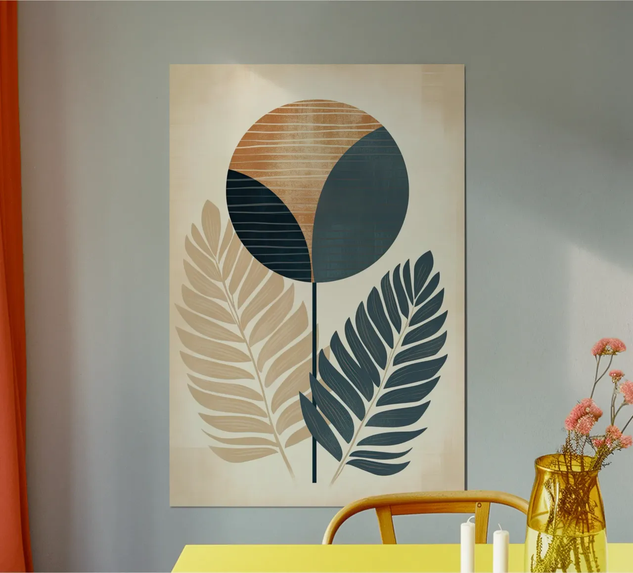 Wall-art by Imagine poster with wooden frame by Imagine