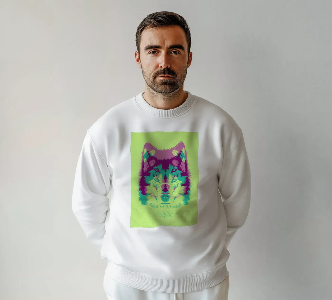 Wolf felpa da Cranio Dsgn