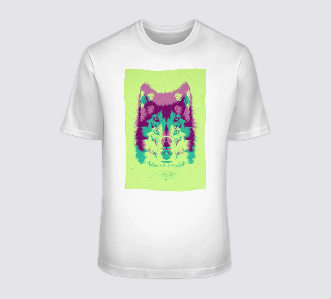Wolf t-shirt da Cranio Dsgn