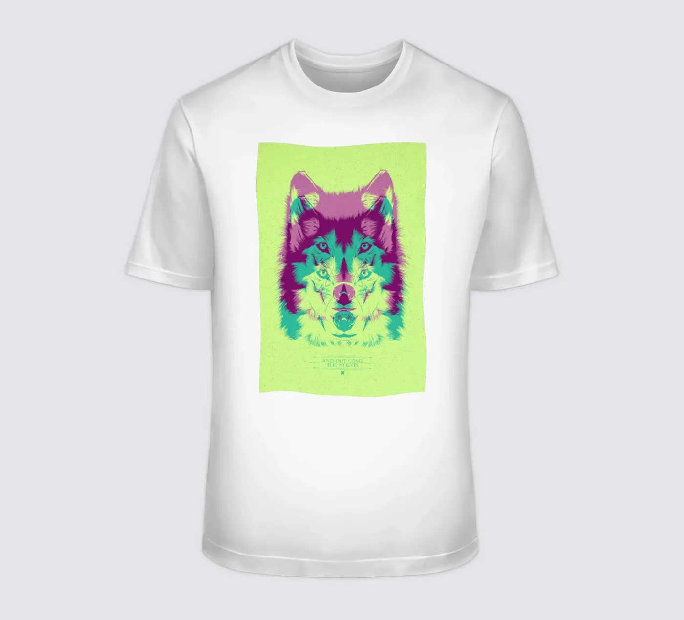 Wolf t-shirt da Cranio Dsgn