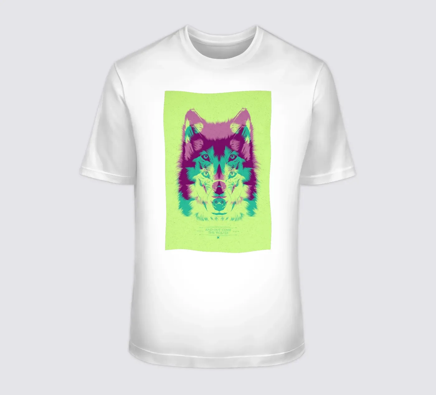 Wolf t-shirt da Cranio Dsgn