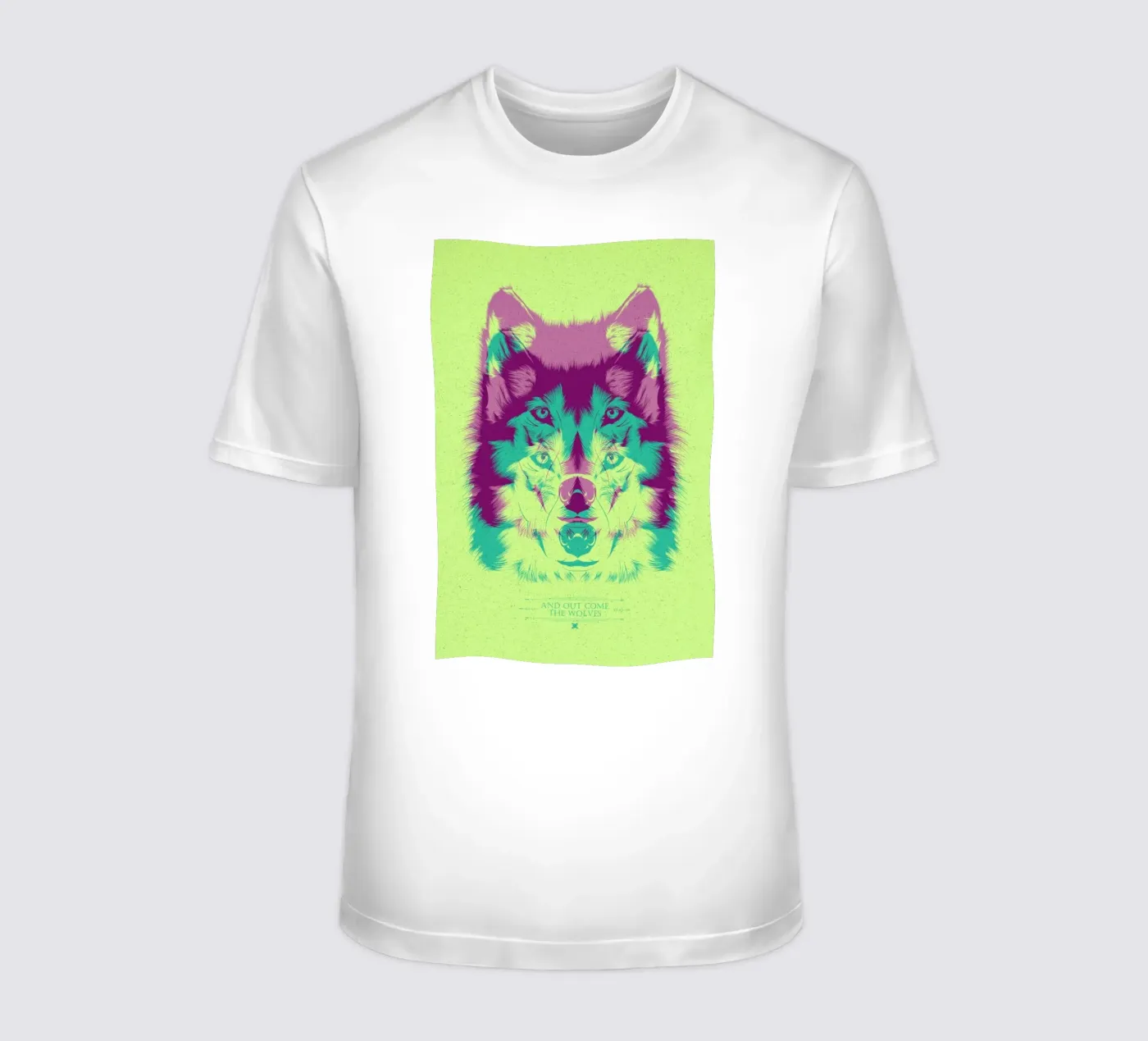 Wolf t-shirt da Cranio Dsgn