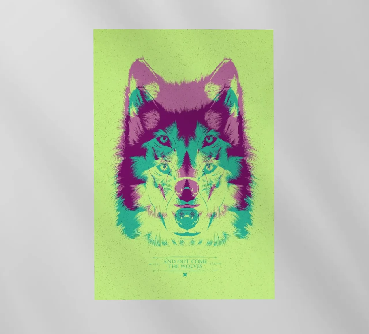 Wolf pellicola backlit da Cranio Dsgn