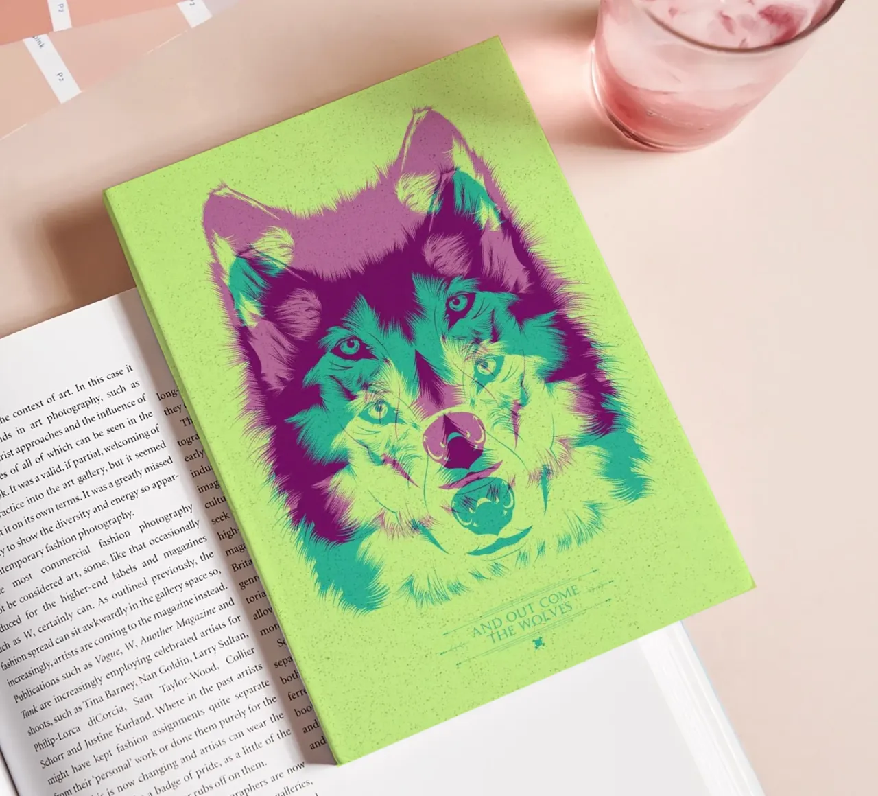 Wolf notebook by Cranio Dsgn