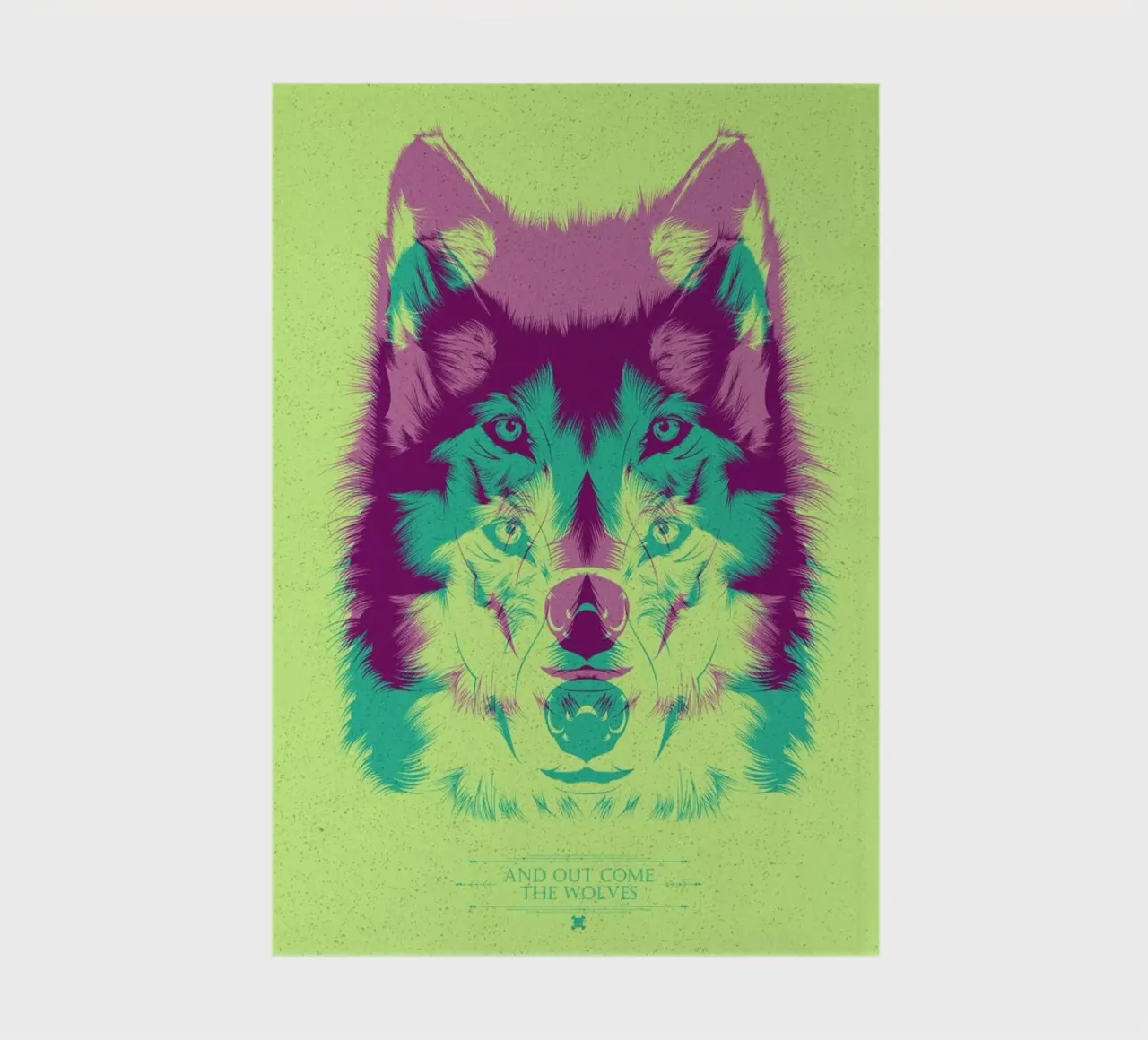 Wolf notebook by Cranio Dsgn