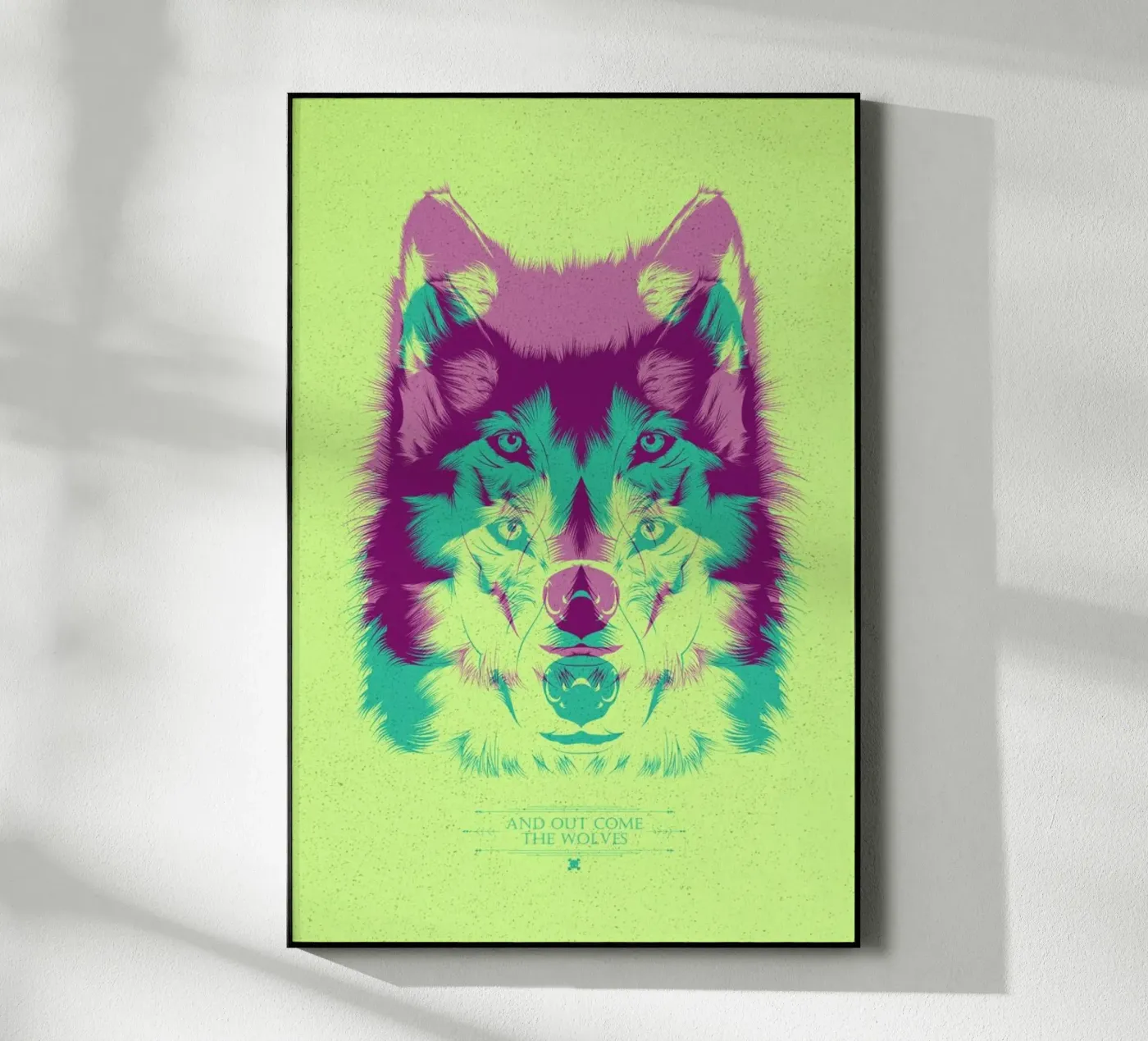 Wolf plexiglass da Cranio Dsgn