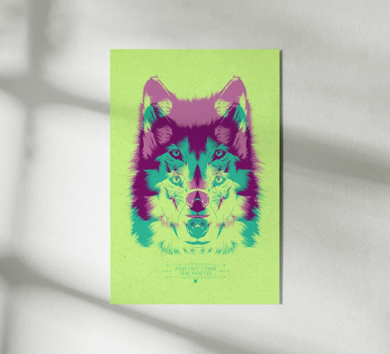 Wolf plexiglass da Cranio Dsgn