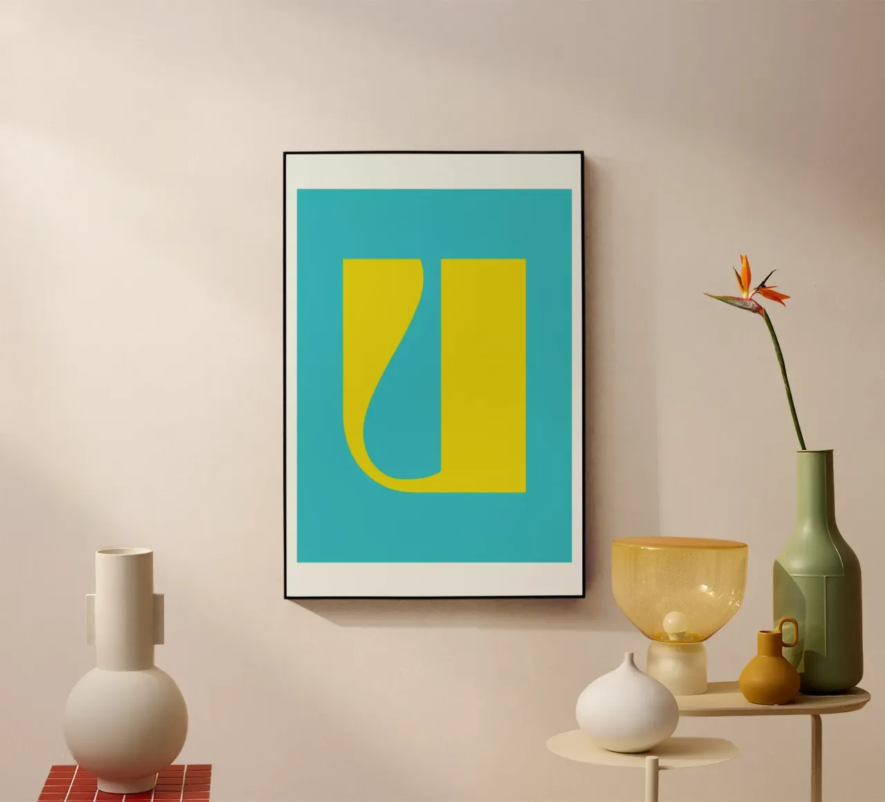 Colorful U plexiglass da Mottos by Sinan Saydik