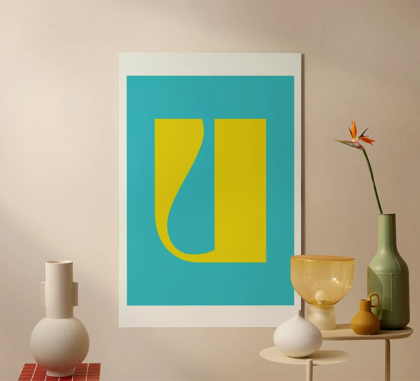 Colorful U plexiglas de Mottos by Sinan Saydik