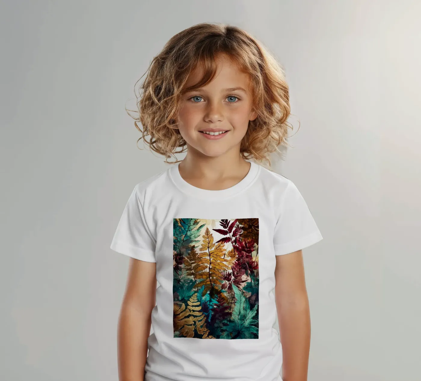 Felci t-shirt bambini da Lionmixart