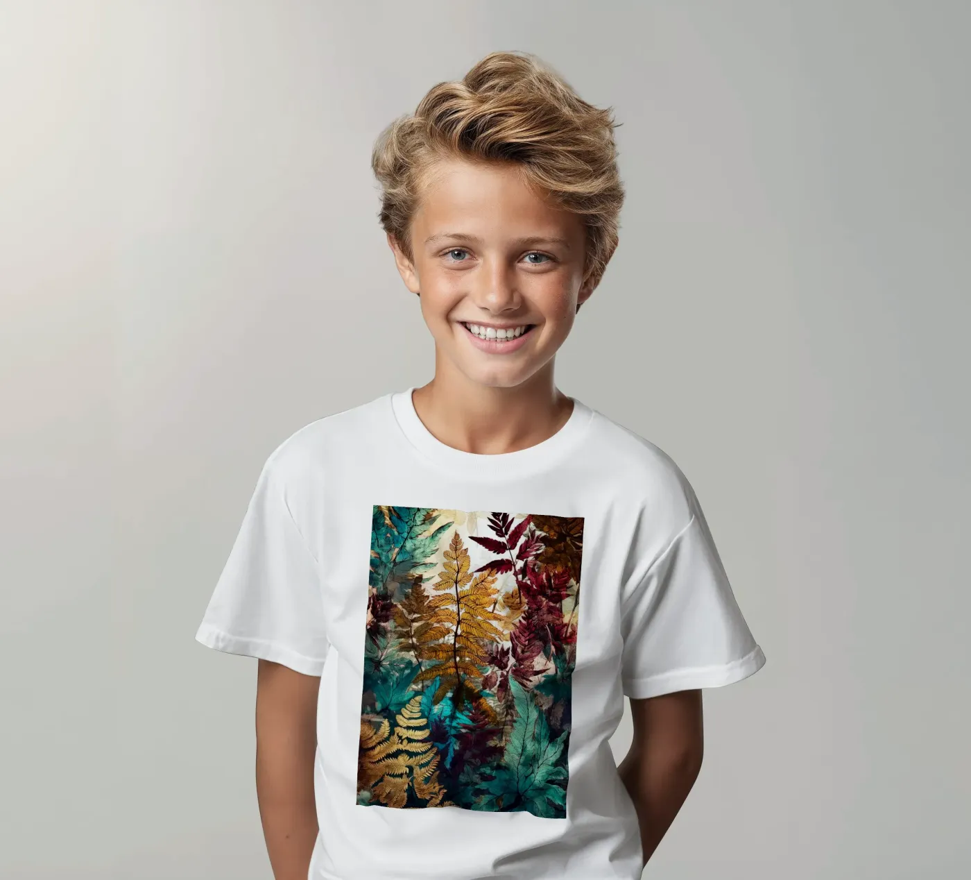 Felci t-shirt bambini da Lionmixart