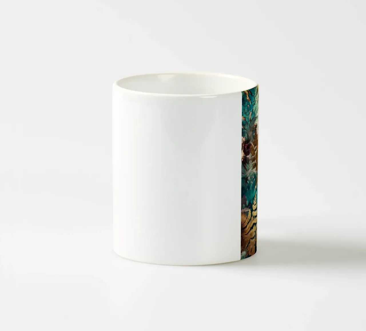 Felci tazza in ceramica da Lionmixart
