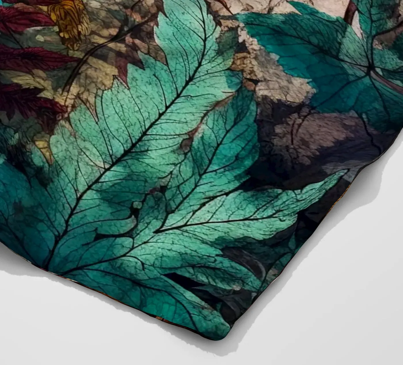 Ferns Fleecedecke von Lionmixart