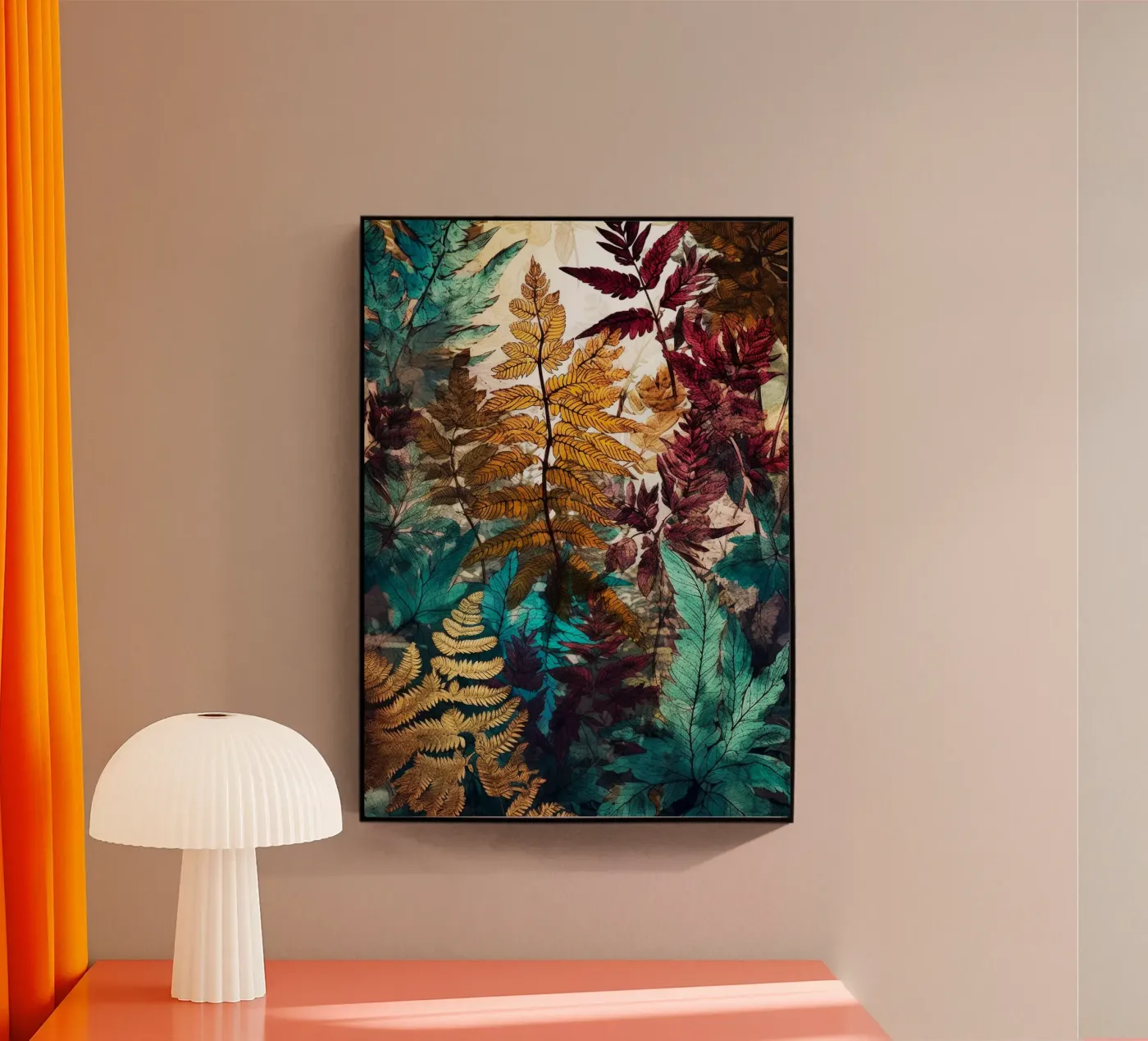 Ferns Acryl-Glas von Lionmixart