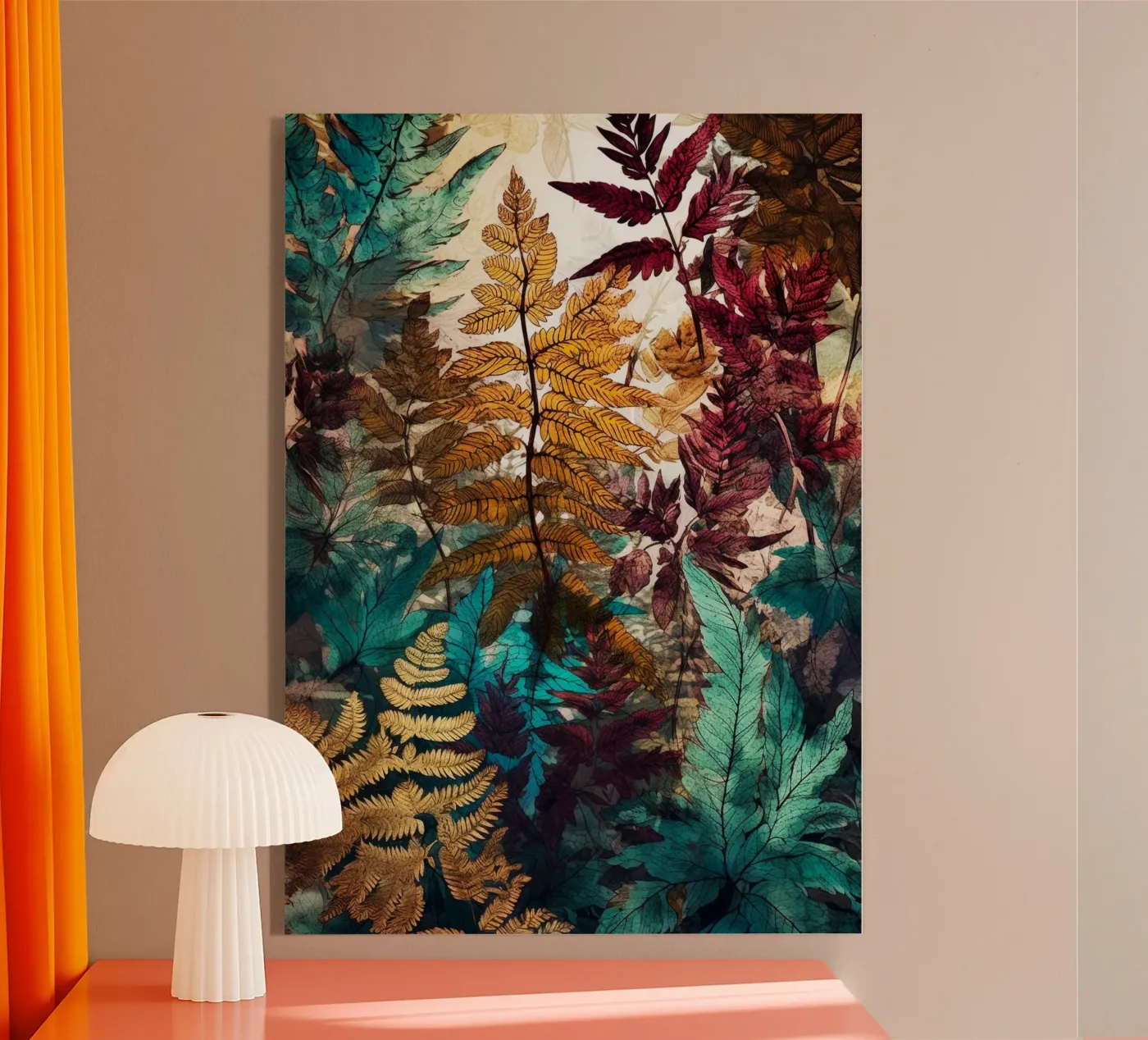 Ferns acrylic glass by Lionmixart