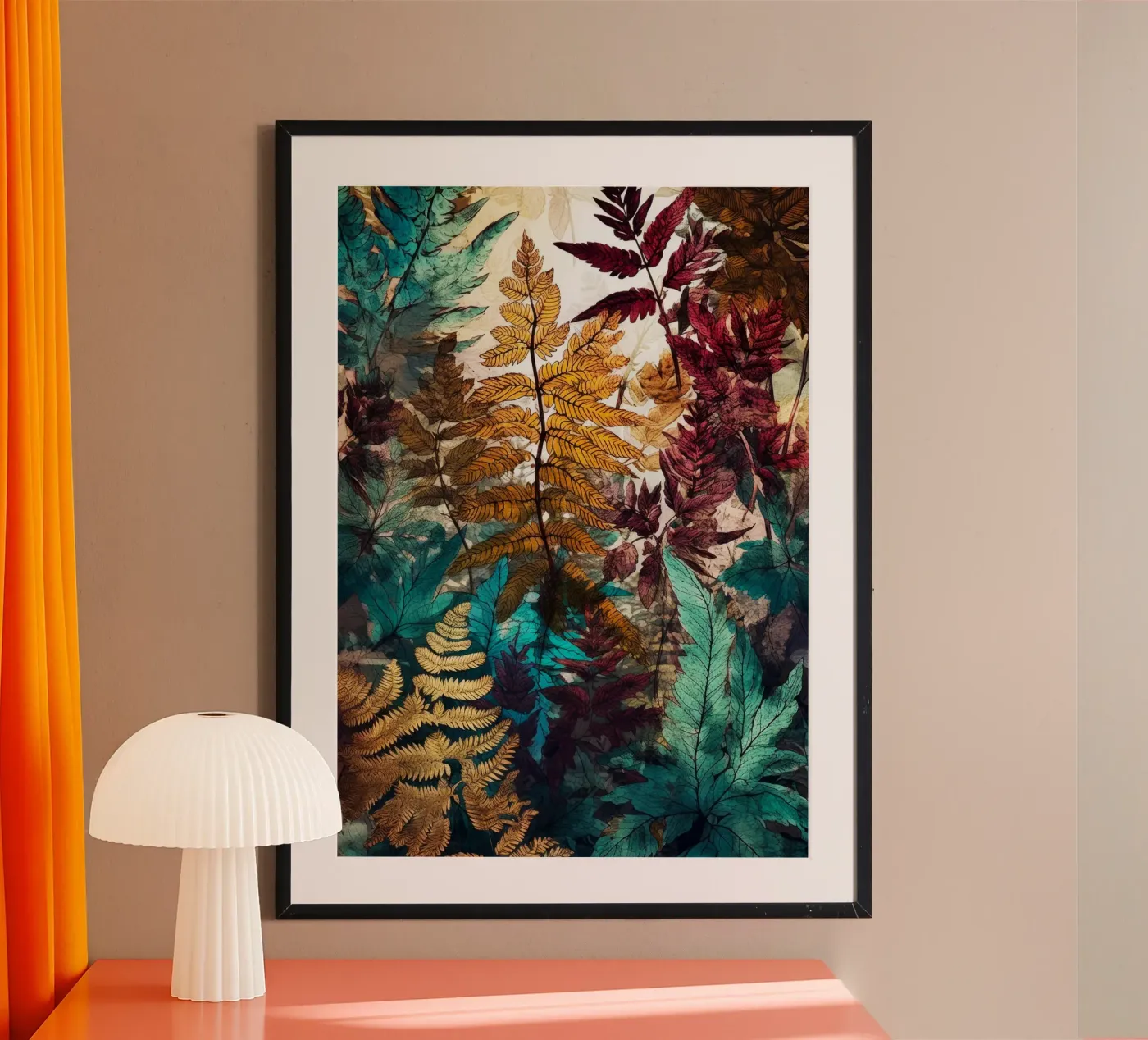 Ferns Poster von Lionmixart