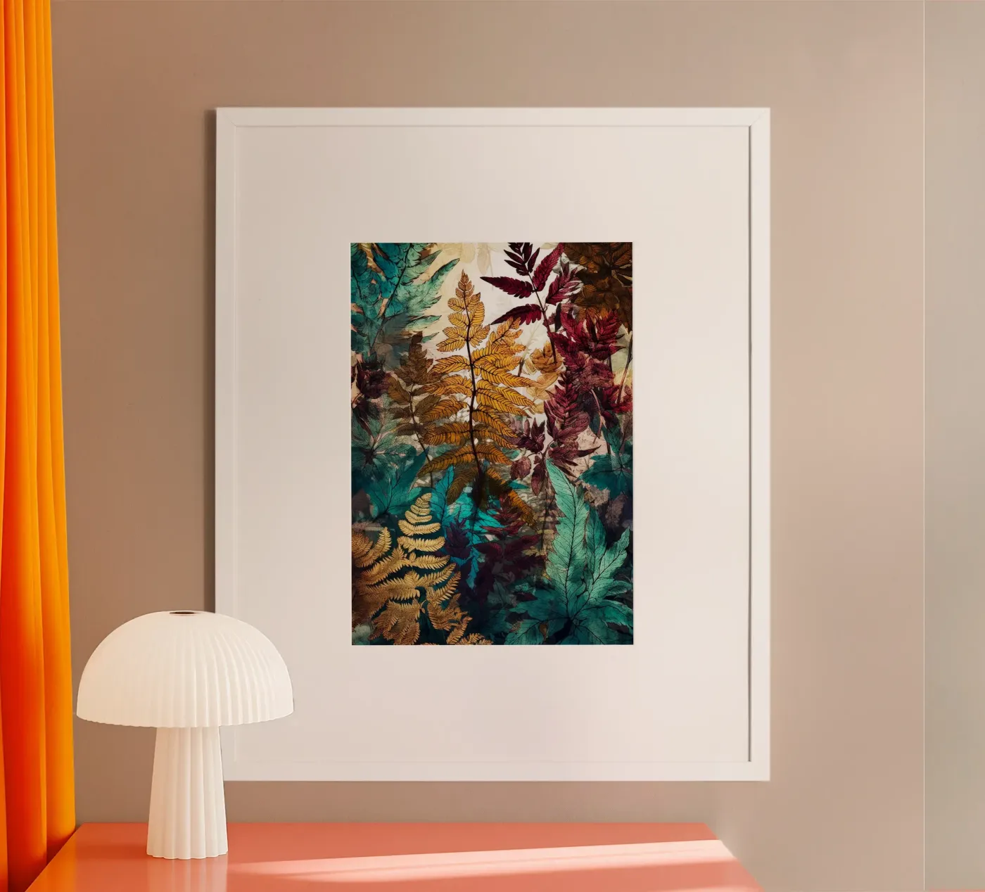 Ferns Poster von Lionmixart