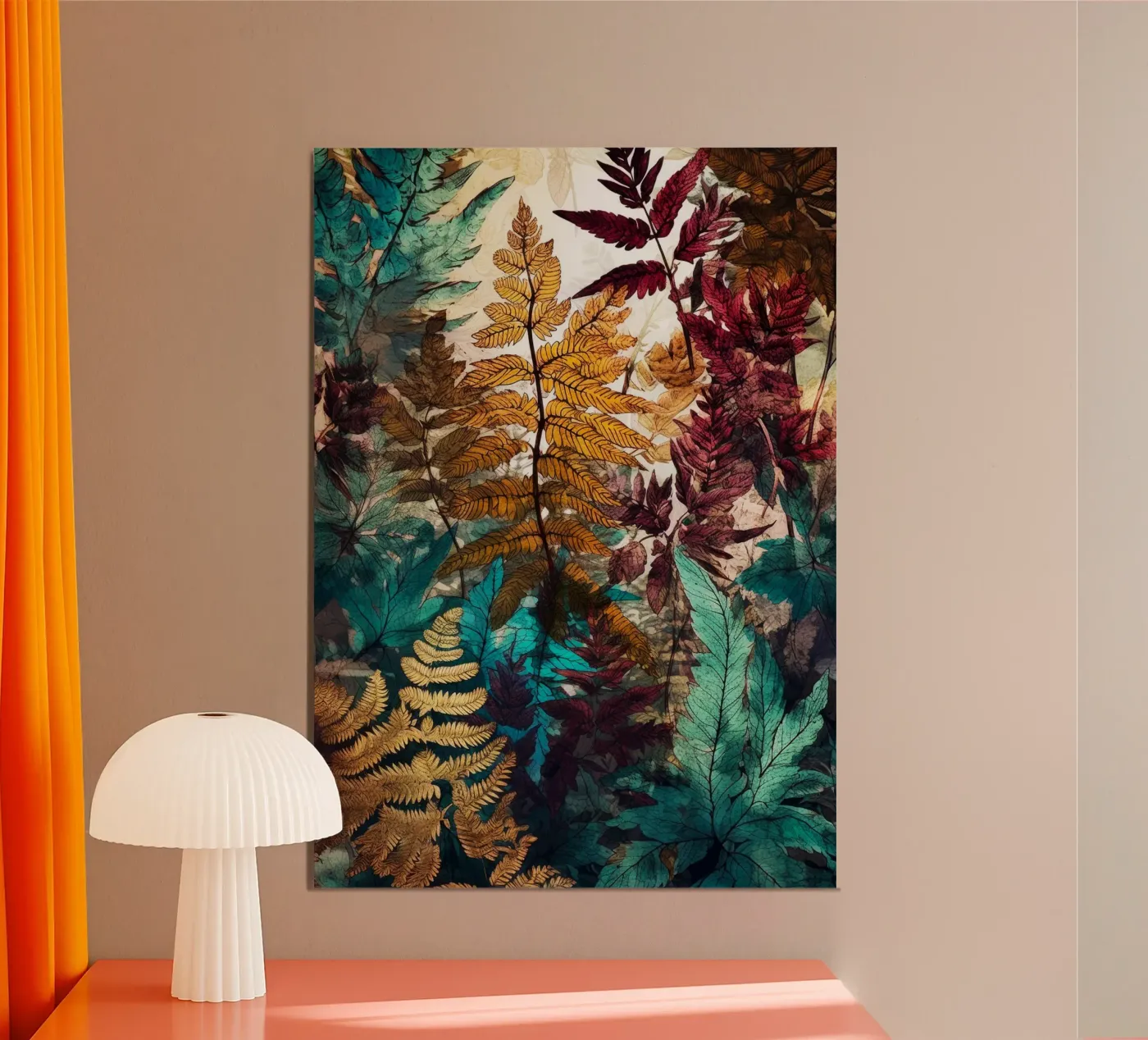 Ferns Poster von Lionmixart
