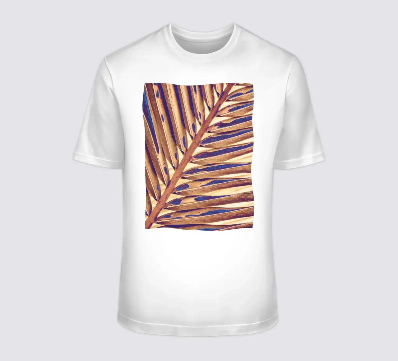 Golden Palm Leaf t-shirt da adrianooliveiraphoto