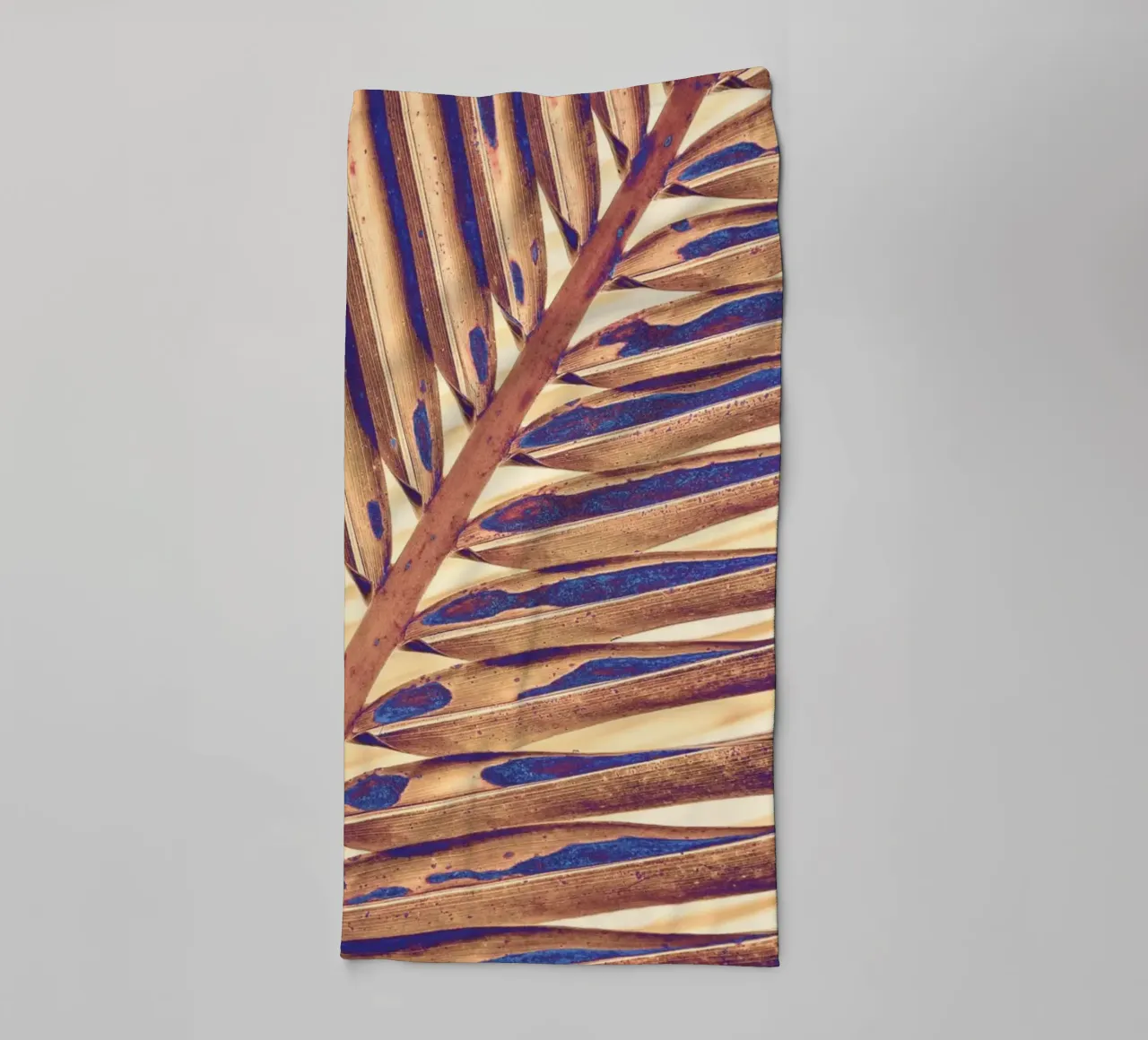 Golden Palm Leaf asciugamano da bagno da adrianooliveiraphoto