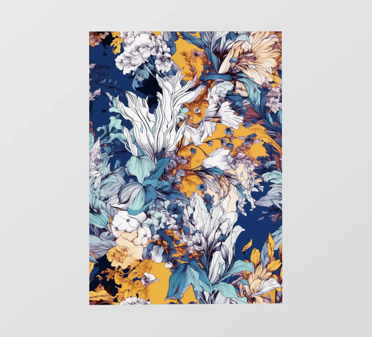 Motivo dei fiori pellicola backlit da Lionmixart