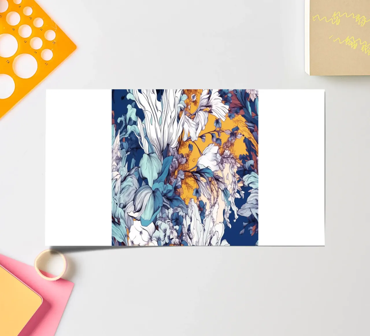 Flowers pattern sticker sheet by Lionmixart