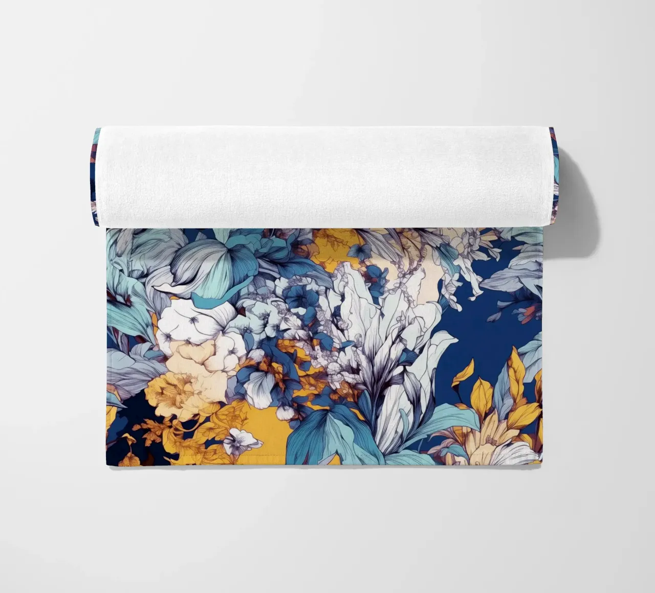 Motivo dei fiori telo mare da Lionmixart