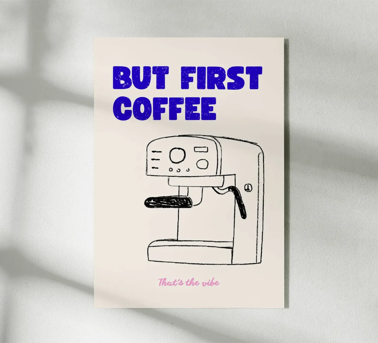 But First Coffee plexiglass da Hafenkönigin