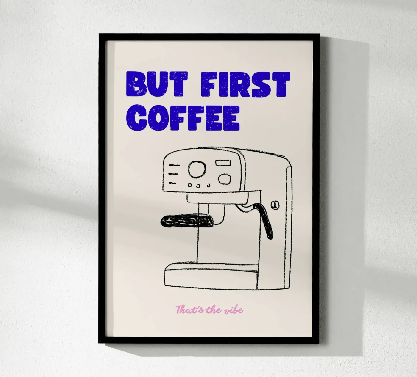 But First Coffee poster da Hafenkönigin