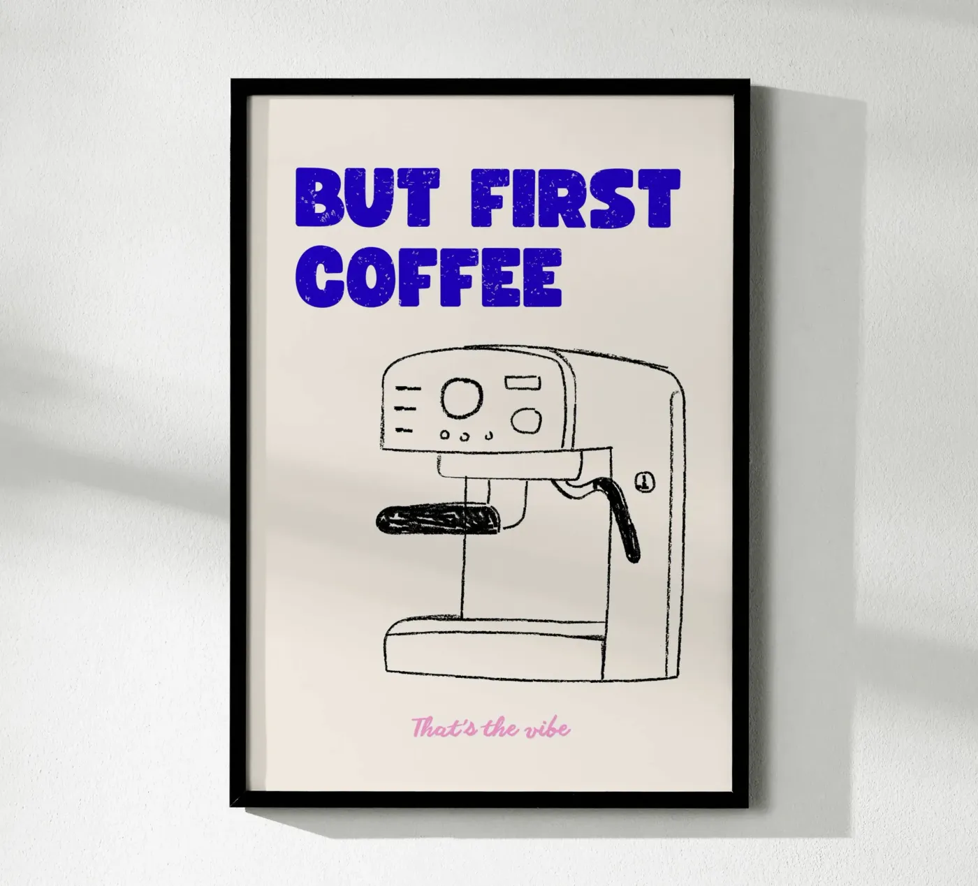 But First Coffee poster da Hafenkönigin