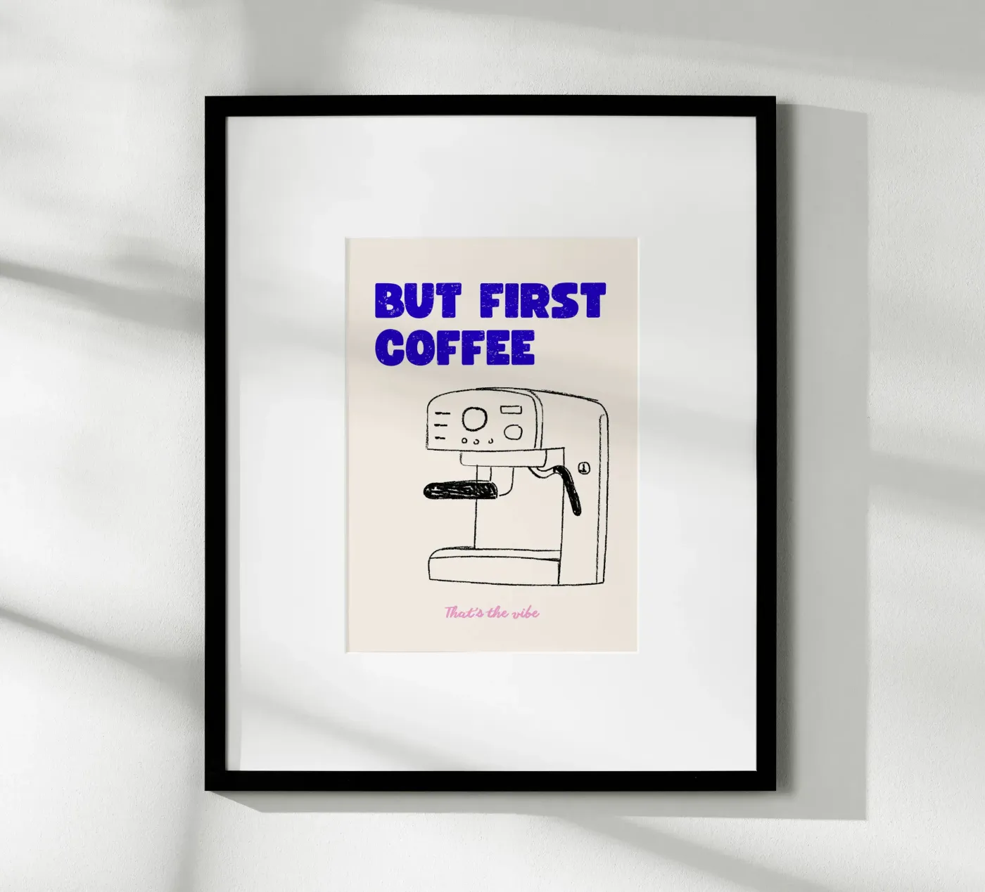 But First Coffee poster da Hafenkönigin