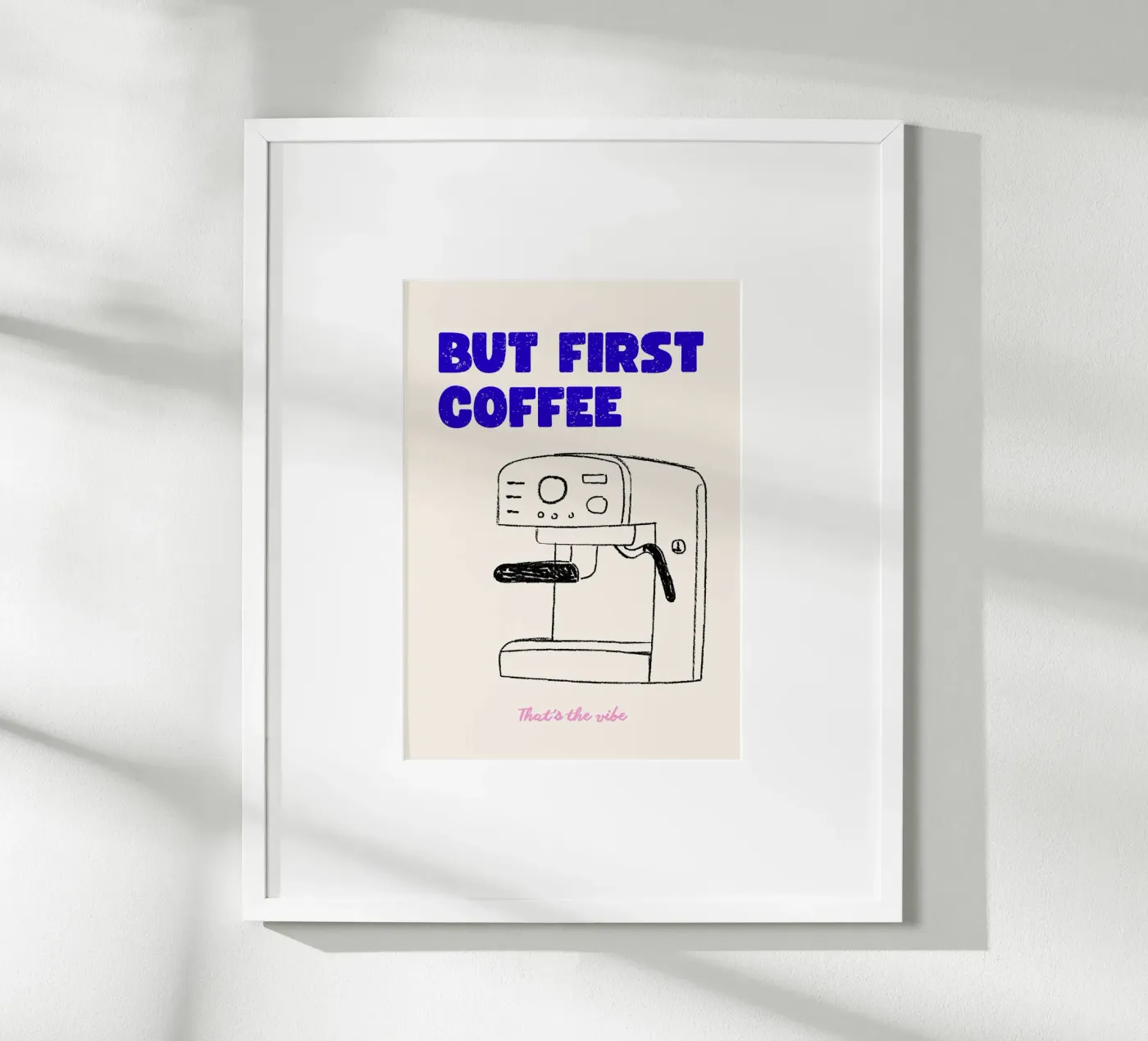 But First Coffee poster da Hafenkönigin